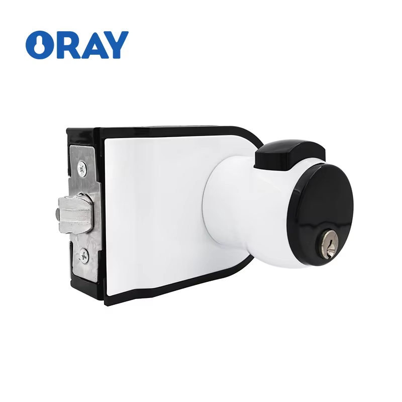 Factory Direct Price Door Lock Aluminium Doors Glass Door Lock 10~15mm Thick Tempered Aluminum Alloy Lock - Oray Hardware