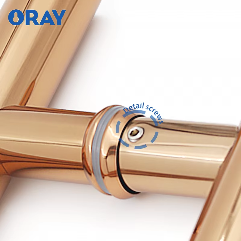 OEM Factory Stainless Steel Cover Plate for Modern Glass Door Fittings for Hotel Use - Oray Hardware