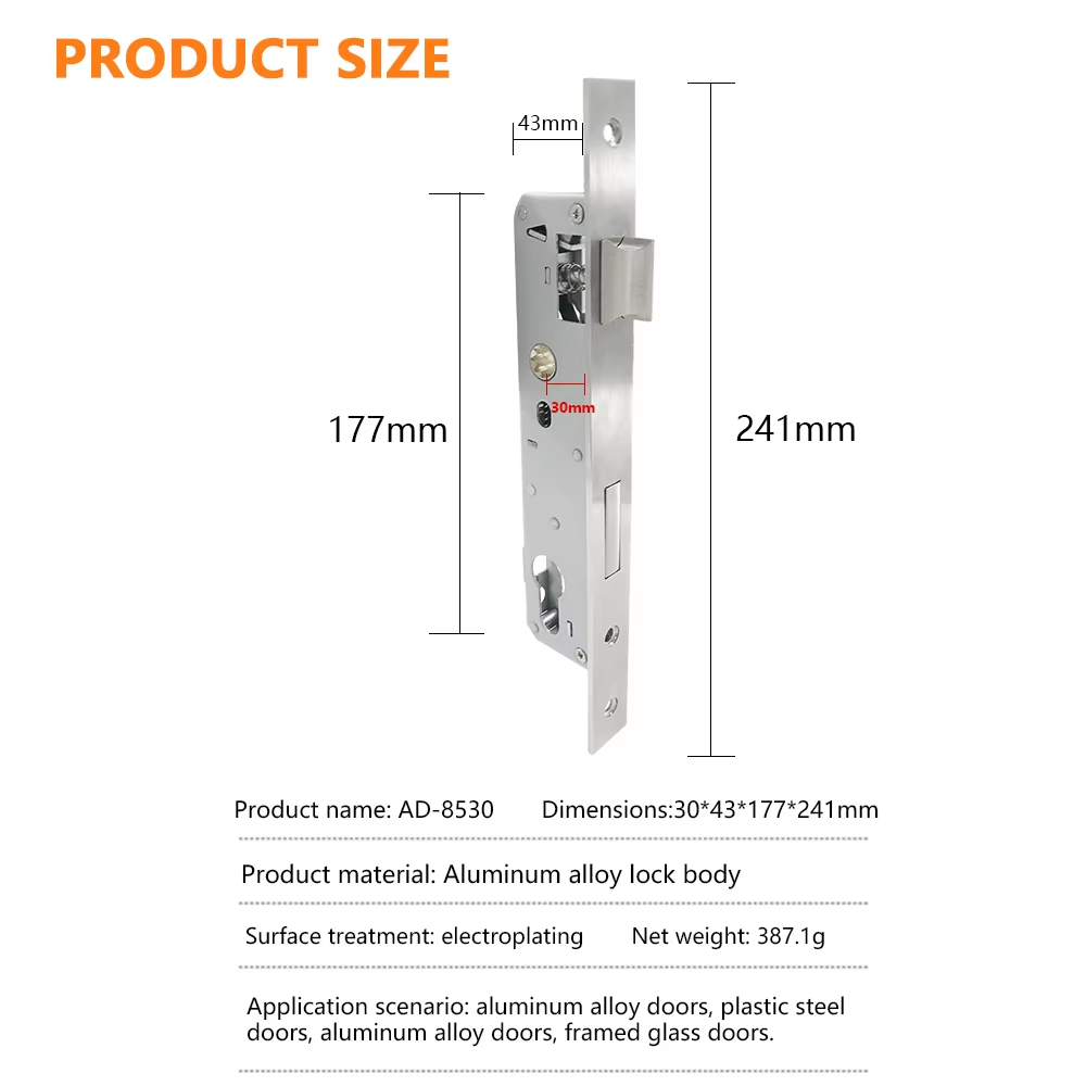 CE Europrofile Customized Heavy Deadbolt Keyed Entry Door Lock South American Cilindros De Cilindros Tubular Knob Cylinder - Oray Hardware