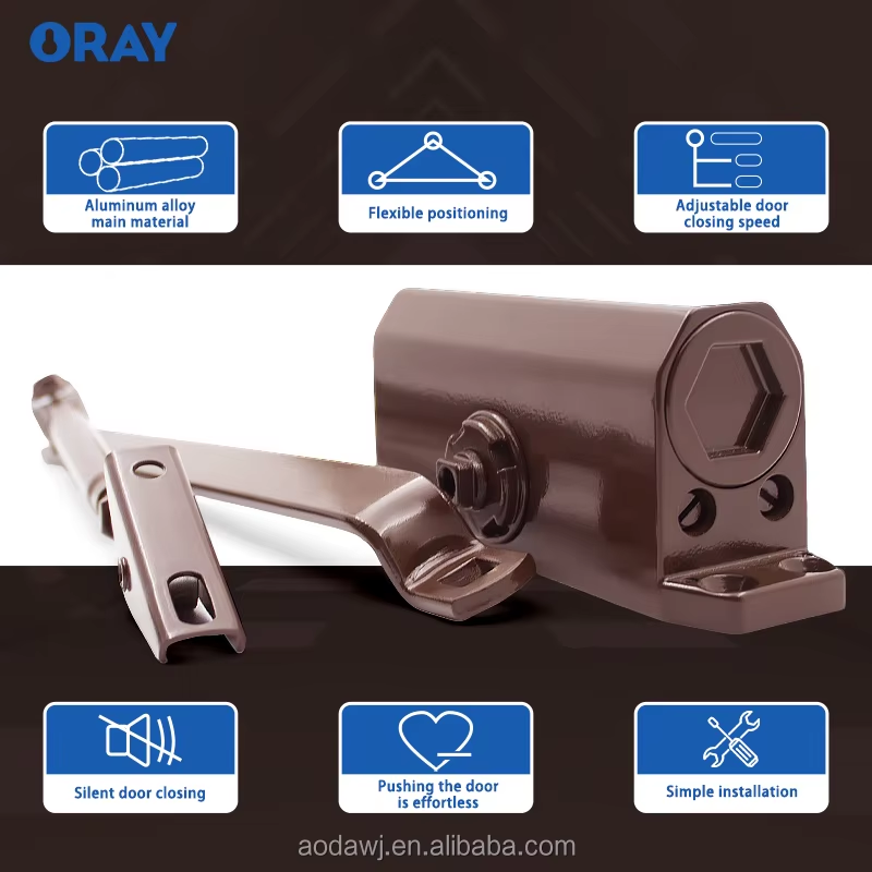 Smart Home Automatic Swing Door Opener Closer Electric Garage Gate Operator Optional Sensor Remote Control Big Gate Motor - Oray Hardware
