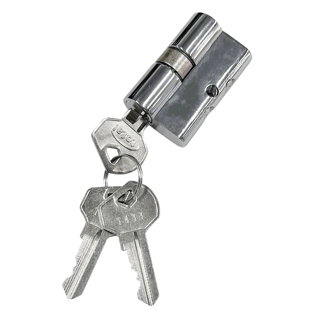 Durable Luxury Union Double Open Removable120mm 90mm 70mm Anti-Theft Security Lock Cylinders With Key - Oray Hardware