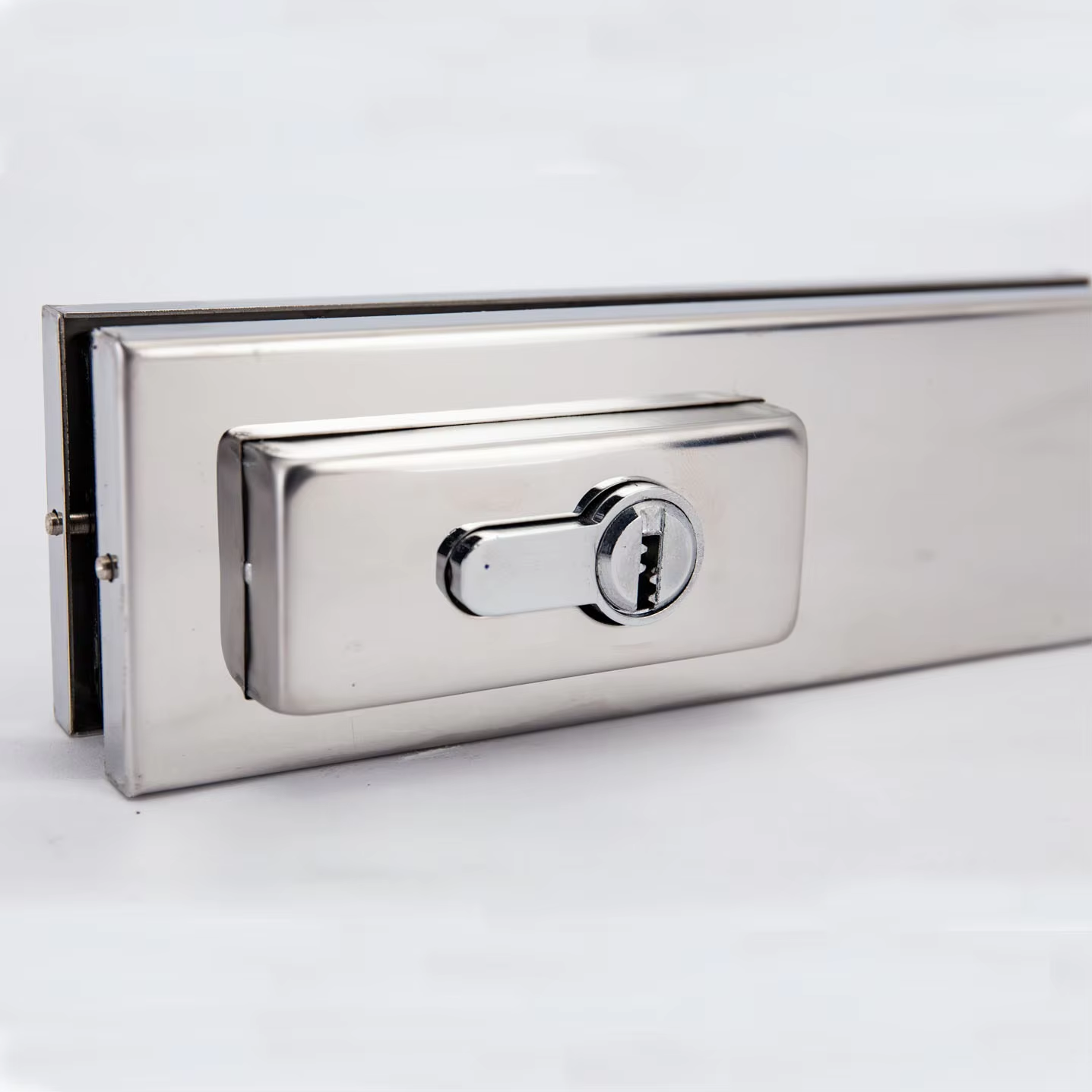 Modern 2025 Sale Aluminum Alloy Swing Panel Stainless Steel Frameless Glass Hardware Door Clamp Patch Fitting Lock Center Lock - Oray Hardware