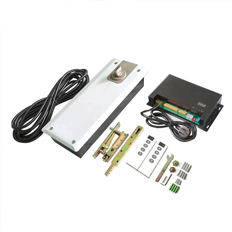 Swing Door Opener for Glass Door Automatic Electric Floor Spring - DoorLockMaster