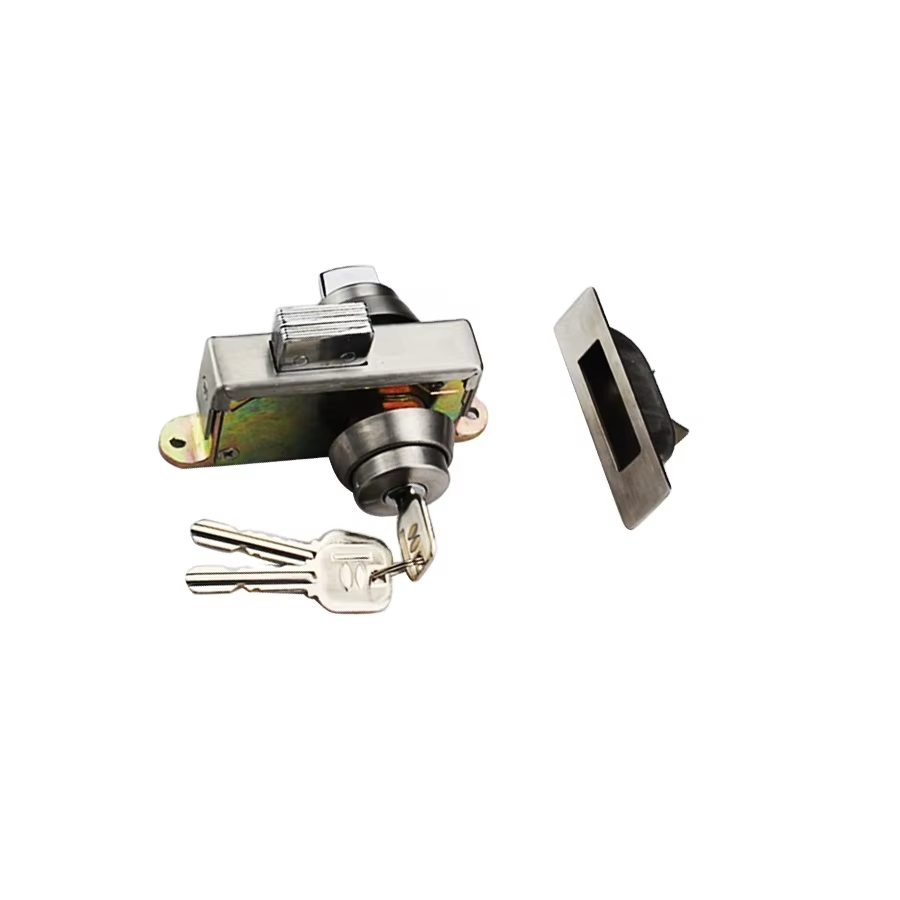 2025 Guangdong Factory High Quality Aluminum Alloy Key Door Lock Cylinders Sliding Glass Door Lock - Oray Hardware