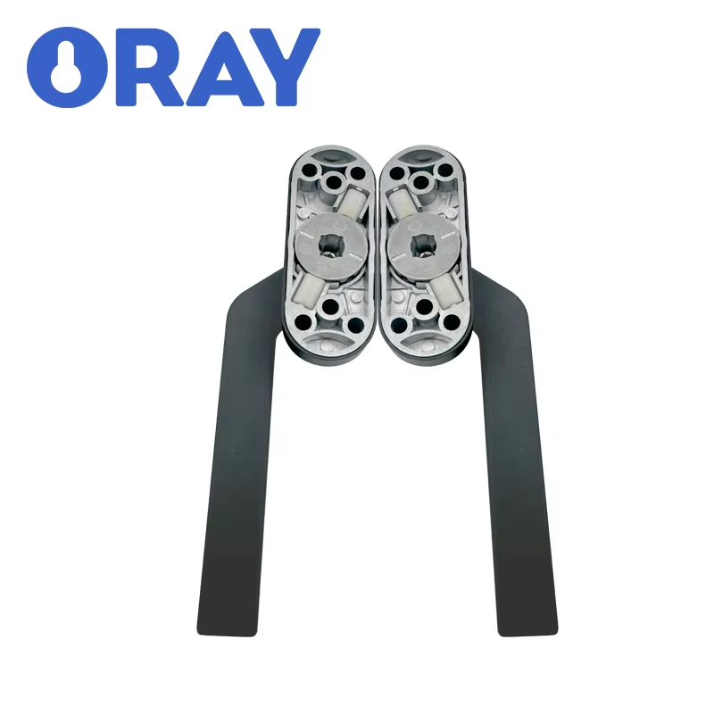 Modern Style Aluminum Alloy Casement Window Handle Upvc Hidden Holding Window Handles on Windows and Doors - Oray Hardware