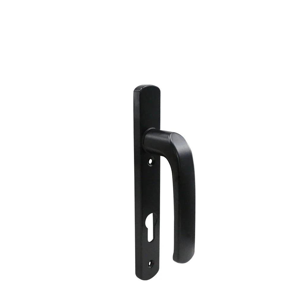 Wholesale Interior Modern House Entrance Indoor Gold Black Steel Square Plates Safety Mortise Lock Classic Door Handles Set - DoorLockMaster