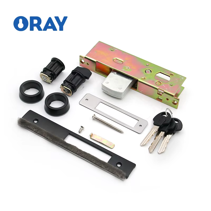 High Quality Mcdonalds KFC Aluminum Heavy Door Mortise Lock with Keys Heavy Duty for Central America South America - Oray Hardware