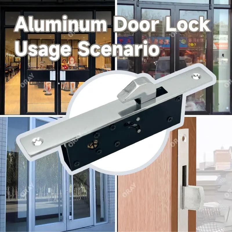High quality south America aluminum door lock dead lock - DoorLockMaster