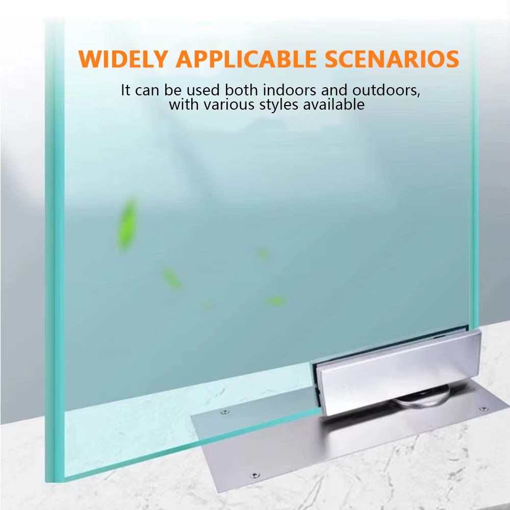 Modern Design Heavy Duty Double Cylinder Closer Hydraulic Floor Spring for Frameless Glass Door Concealed Door Closer - Oray Hardware