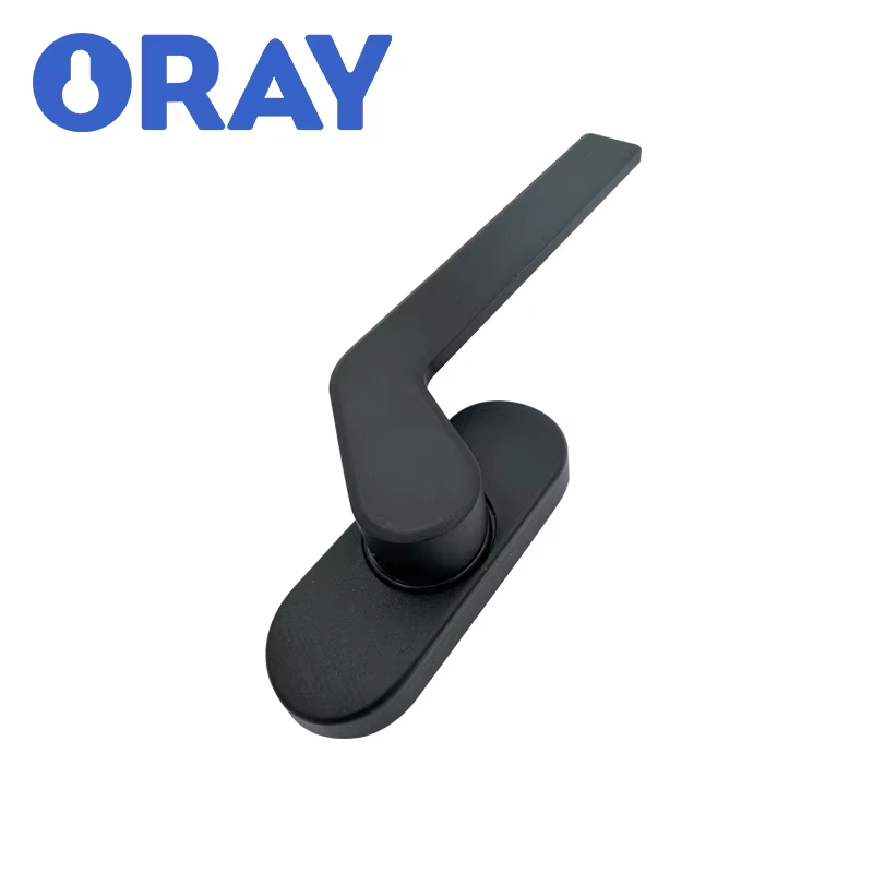 Modern Style Aluminum Alloy Casement Window Handle Upvc Hidden Holding Window Handles on Windows and Doors - Oray Hardware