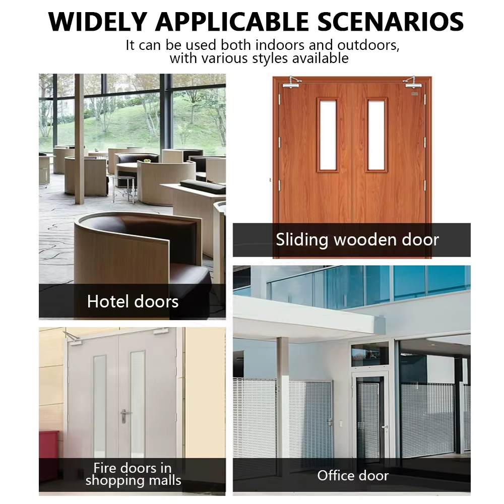 180 Degree Aluminum Automatic Soft Closing Door Closer Modern Hydraulic Sliding Door Adjustment Concealed Hydraulic Door Closer - Oray Hardware