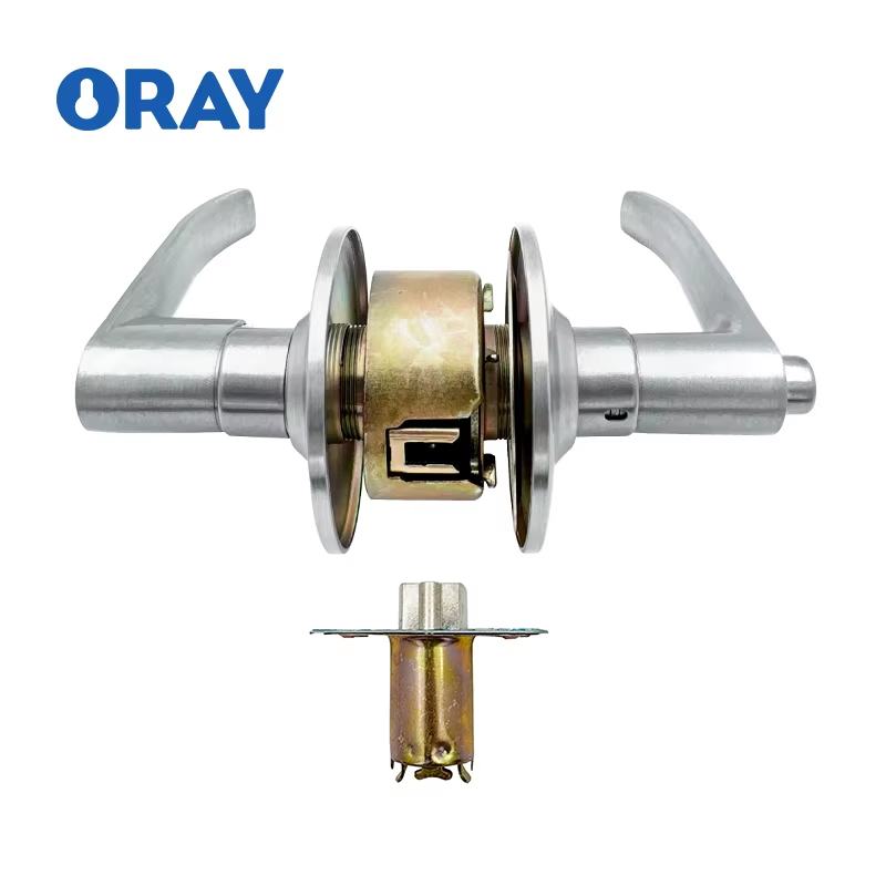 Main Set and Mortise Locks Handles for Wooden Doors House China Wholesale Door Lock Handle Cylinder with Key - Oray Hardware