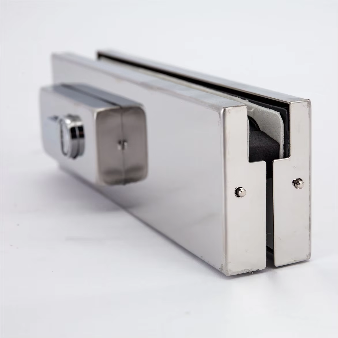 Modern 2025 Sale Aluminum Alloy Swing Panel Stainless Steel Frameless Glass Hardware Door Clamp Patch Fitting Lock Center Lock - Oray Hardware