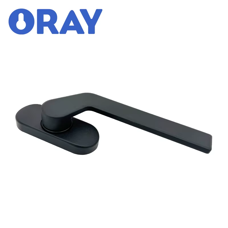 Modern Style Aluminum Alloy Casement Window Handle Upvc Hidden Holding Window Handles on Windows and Doors - Oray Hardware