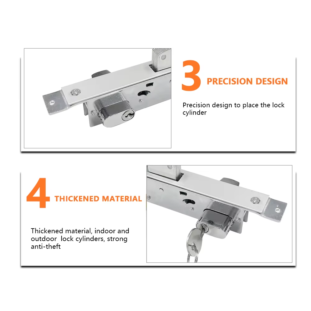 Euro Profile High Quality and Security Brass Zinc Alloy Mortise Euro Door Cylinder Lock - Oray Hardware