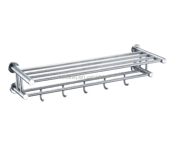 2025 New High Quality Bathroom Accessory Stainless Steel Single Bath Towel Rack - Oray Hardware