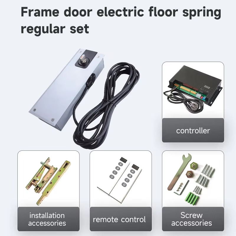 Swing Door Opener for Glass Door Automatic Electric Floor Spring - Oray Hardware
