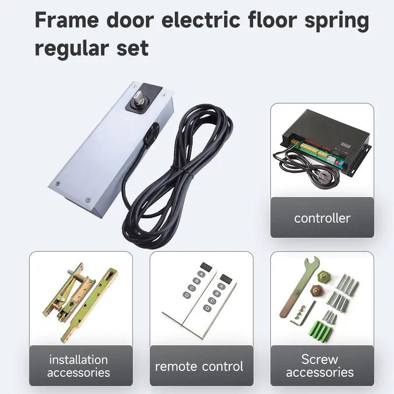 Swing Door Opener for Glass Door Automatic Electric Floor Spring - DoorLockMaster