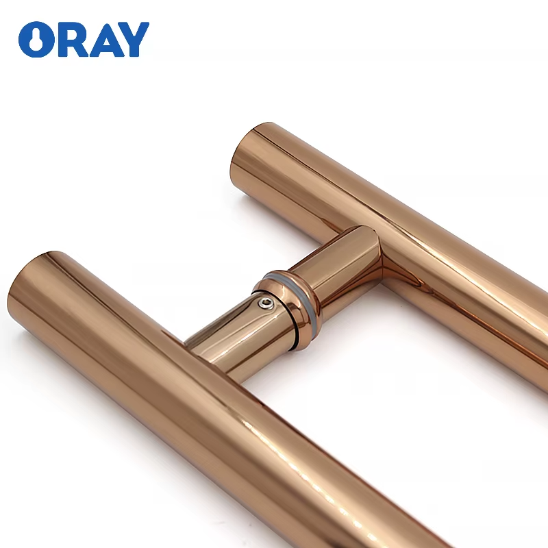 OEM Factory Stainless Steel Cover Plate for Modern Glass Door Fittings for Hotel Use - Oray Hardware