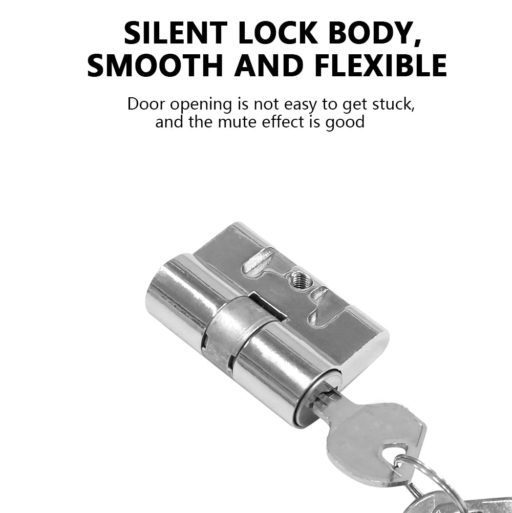 Security Anti Drill Anti 60mm 90mm Door Lock Cylinder Boxer Mortise Sash Deadbolt Front Lock Door Cylinder With Computer Keys - Oray Hardware