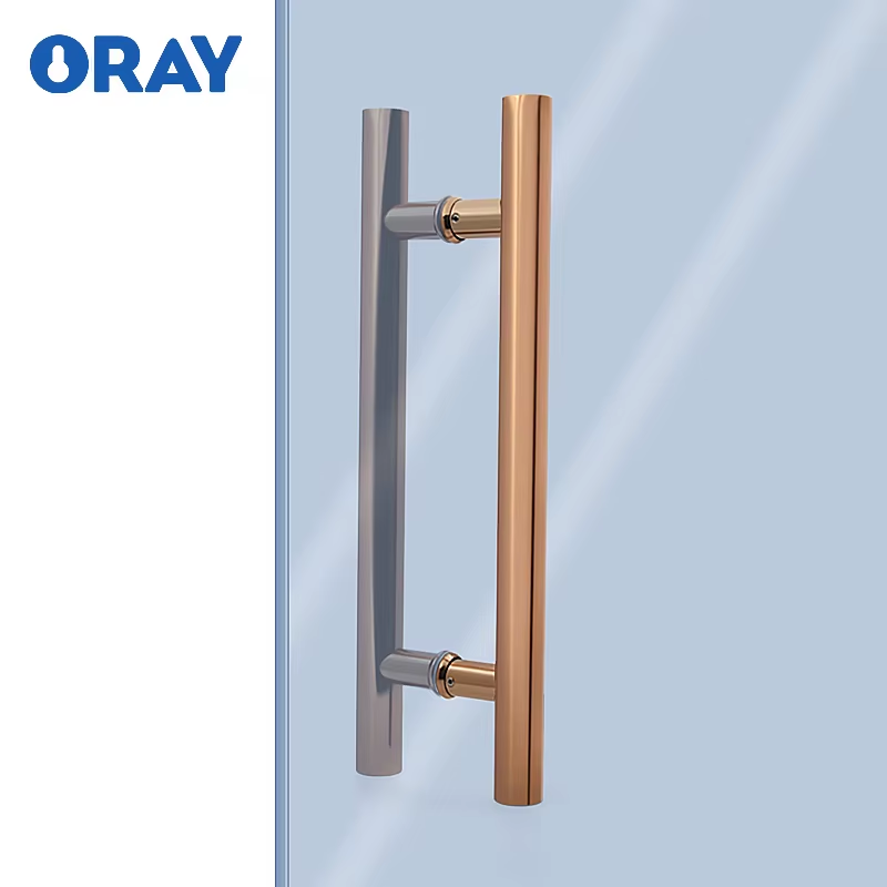 OEM Factory Stainless Steel Cover Plate for Modern Glass Door Fittings for Hotel Use - Oray Hardware