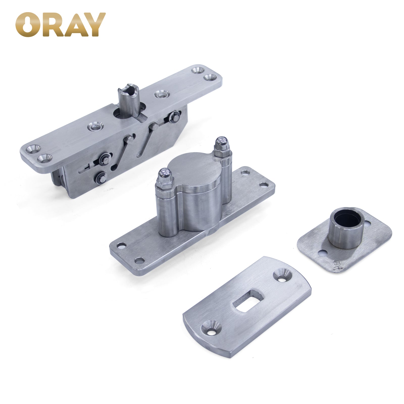 Stainless Steel 360 Degree Floor Door Hinge Heavy Duty 500kg Door Closer - Oray Hardware