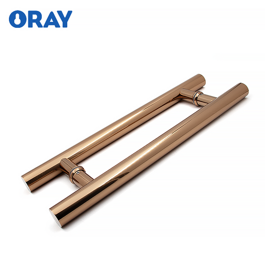 OEM Factory Stainless Steel Cover Plate for Modern Glass Door Fittings for Hotel Use AD-DH016 - Oray Hardware