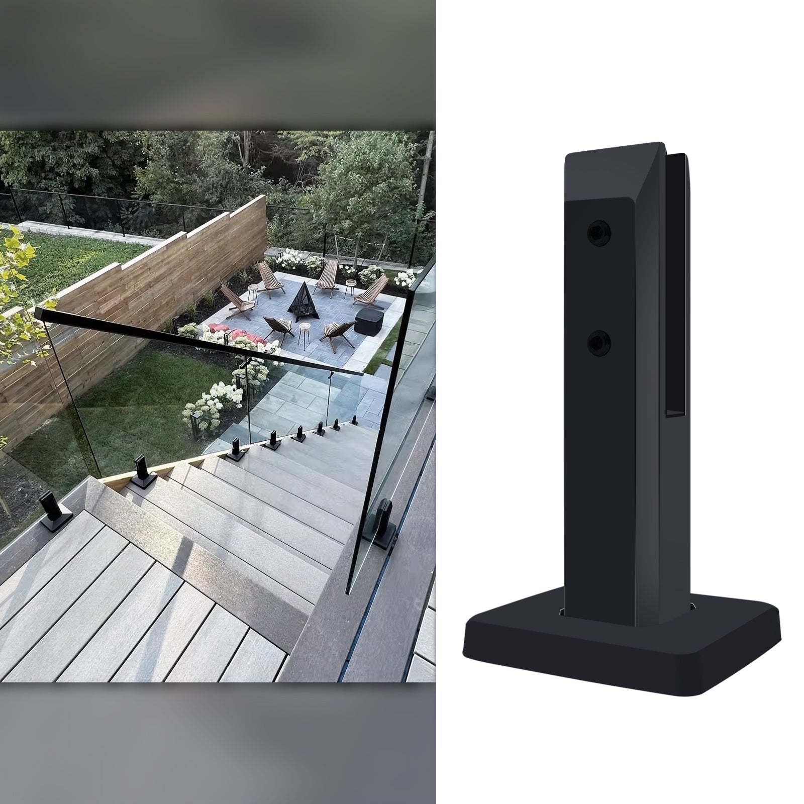 Stainless Steel Staircase Glass Balustrade Spigot Outdoor Swimming Pool Fence Spigot - Oray Hardware