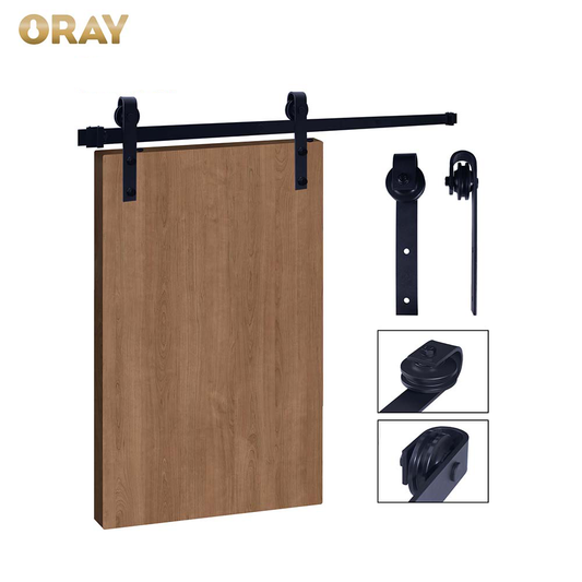 Single Wooden Sliding Door System Barn Door Hardware