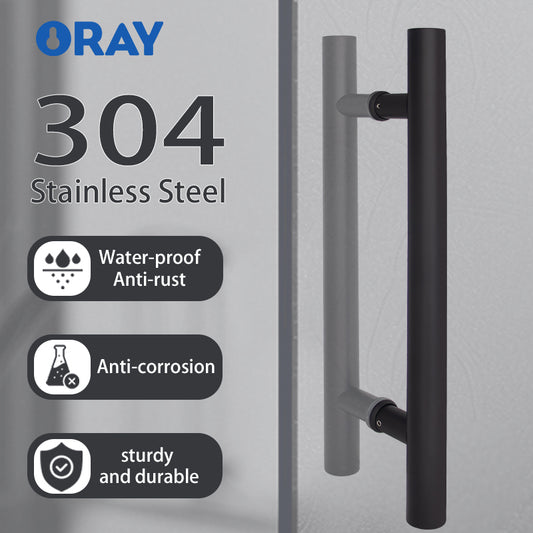 OEM Factory Stainless Steel Thickening Hands for Modern Glass Door Fittings for Hotel Use AD-DH016 - Oray Hardware