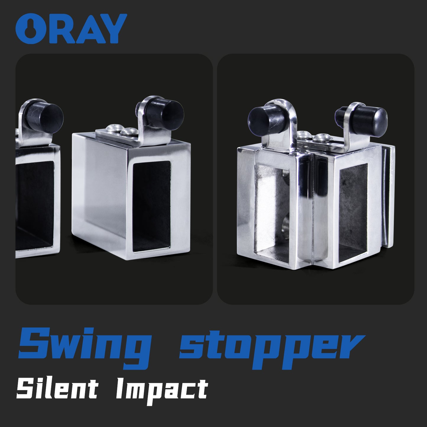 Shower Sliding Door System Bathroom Glass Door Accessories Set - Oray Hardware