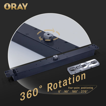 Adjustable 360 Degrees Rotating Door Pivot Hinge - Oray Hardware