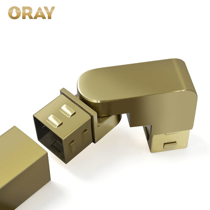 Stair Balustrade Fitting Adjustable Connector Pipe Staircase Handrail Square Tube
