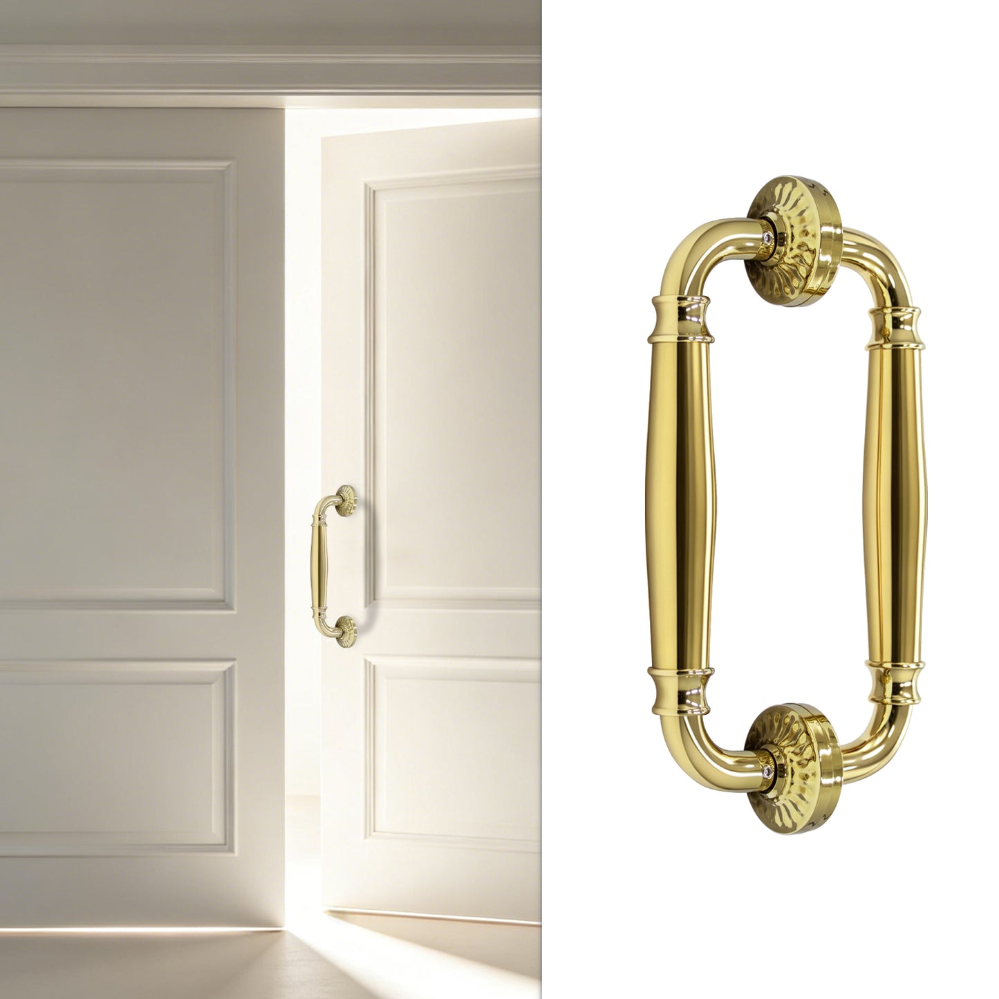 Matte Black Antique Luxury Door Handles Stainless Steel Wooden Door Handle for Hotel Home - Oray Hardware