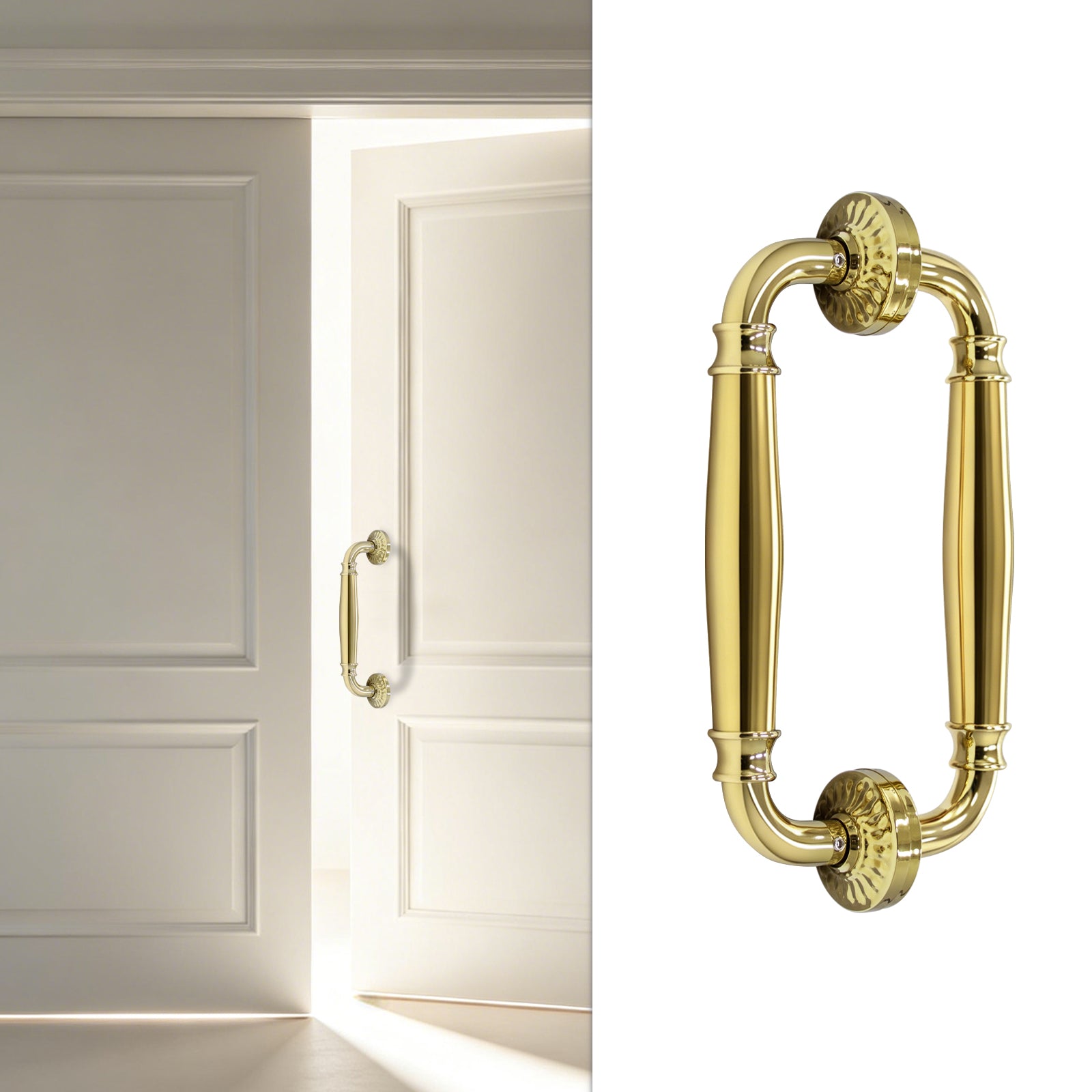 Matte Black Antique Luxury Door Handles Stainless Steel Wooden Door Handle for Hotel Home - Oray Hardware