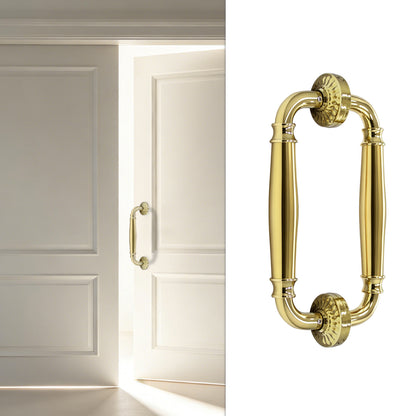 Matte Black Antique Luxury Door Handles Stainless Steel Wooden Door Handle for Hotel Home - Oray Hardware