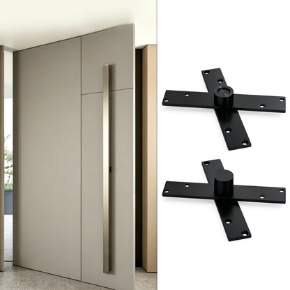 360 Degree Rotating Door Hinge Stainless Steel Concealed Door Hinge for Wooden Glass Door - Oray Hardware