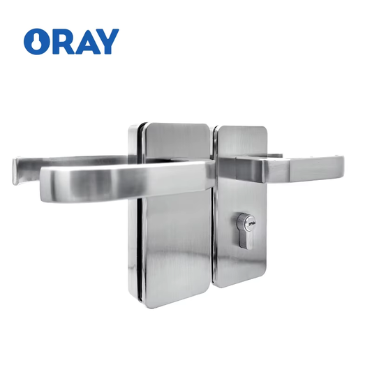 Euro Profile Cylinder Handle Escutcheon Price Smart for Glass Supplier Set and Hardware Locks Door Handles with Lock - Oray Hardware