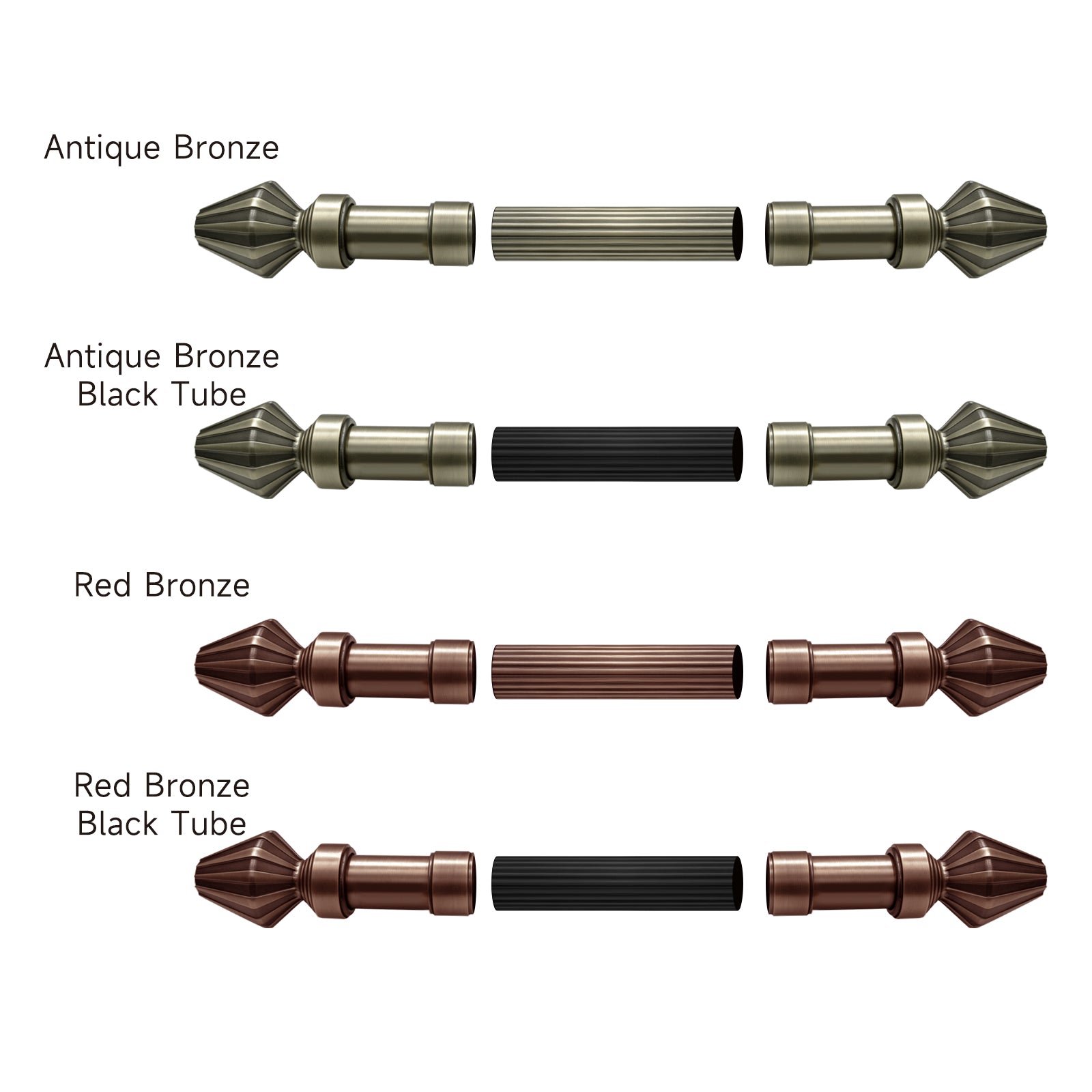 Customized Size Luxury Bronze Wooden Door Handle for Villa Hotel - Oray Hardware
