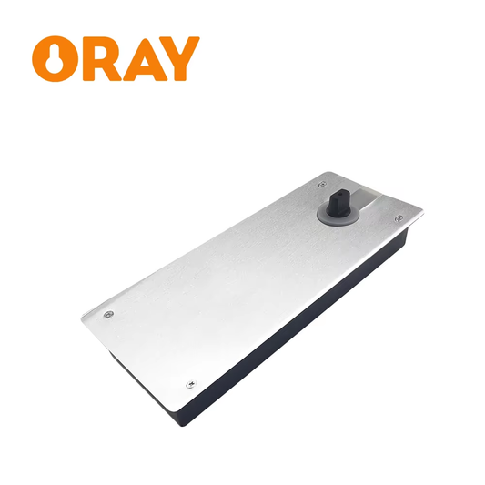 Modern Design Heavy Duty Double Cylinder Closer Hydraulic Floor Spring for Frameless Glass Door Concealed Door Closer - Oray Hardware