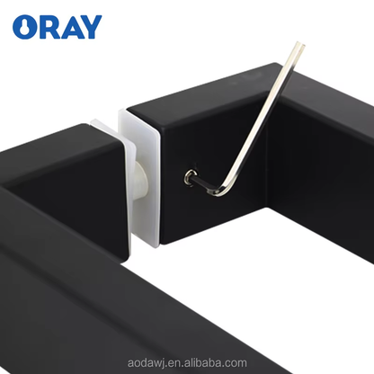 Stainless Steel Black Double Side Back to Back Shower Sliding Glass Door Handle - Oray Hardware