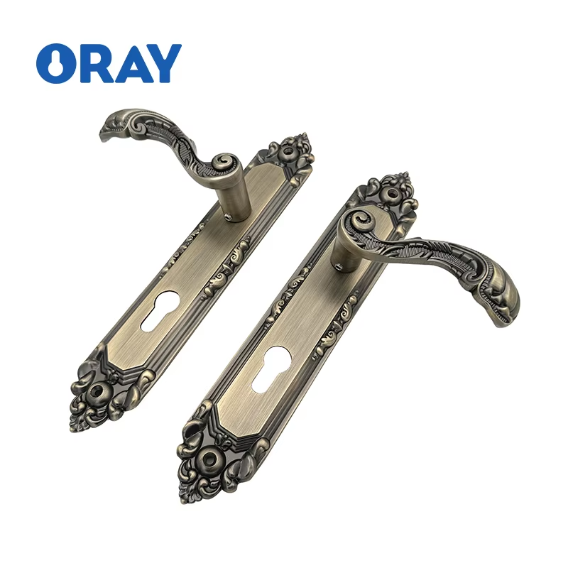 Technology Wholesale Price Hotel Locks Knurled Indoor with for Handles Home Wooden Door Lock and Handle - Oray Hardware