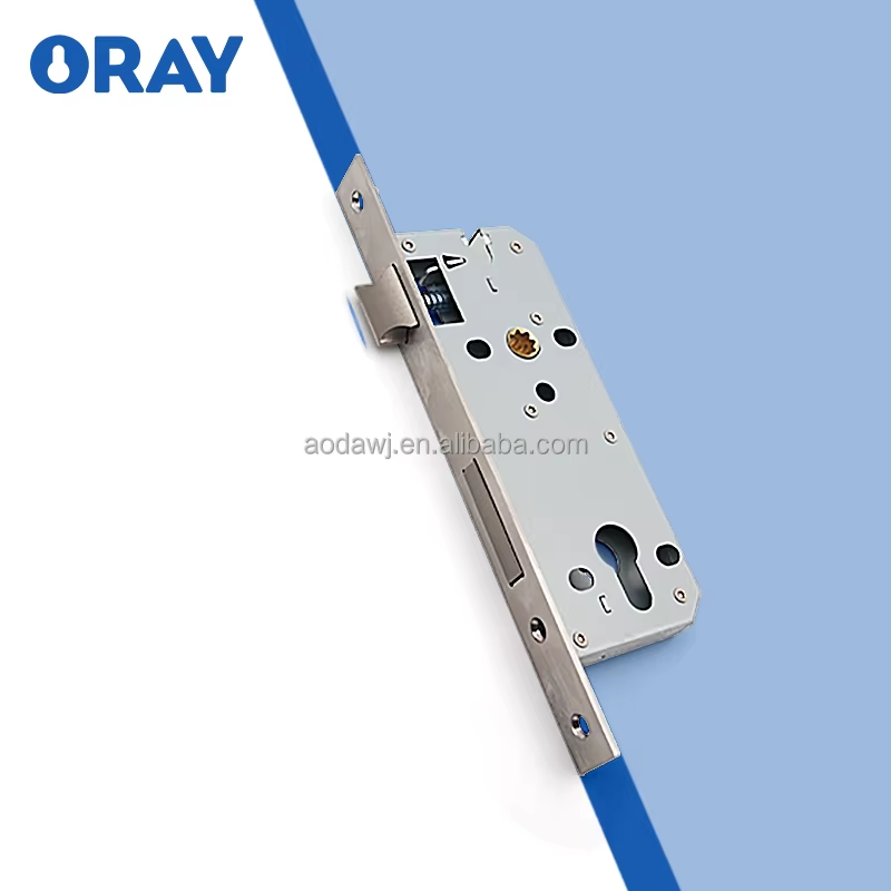 Wooden Door Lock and Gold Handle Bronze Colored Kirsite High Quality Materials Thick and Non Porous Materials K6-Z02 - Oray Hardware