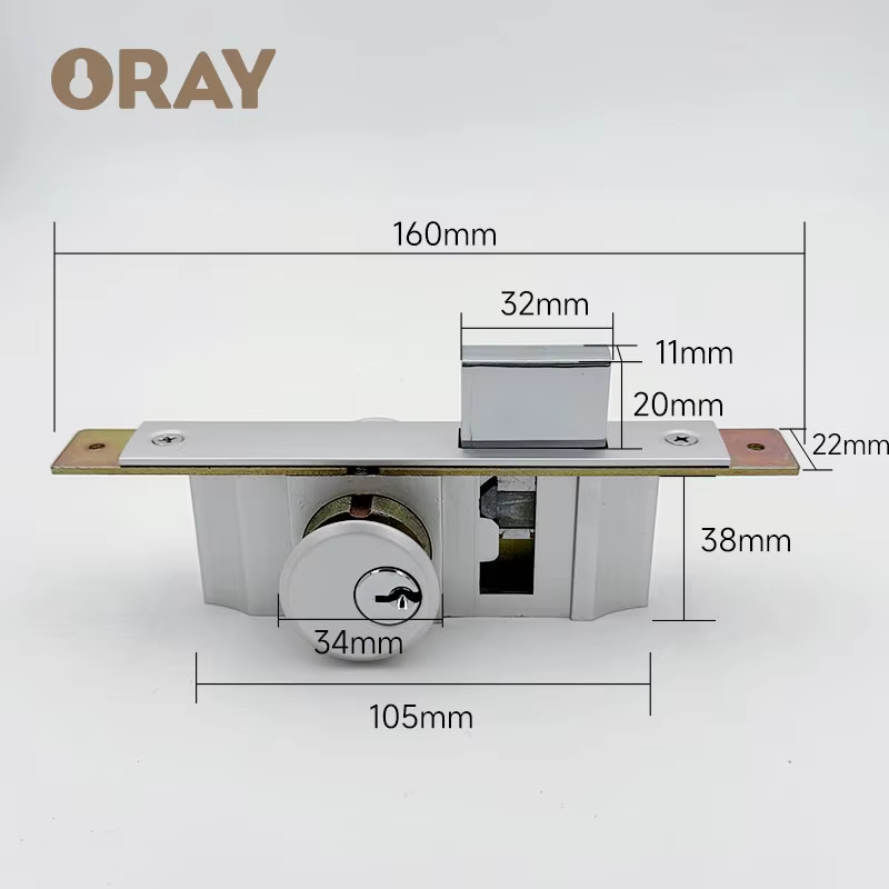 Removable120mm 90mm 70mm Stainless Steel 304 Door Lock Body Main Set Single Security Anti Drill Lock Door Cylinder With Key - Oray Hardware