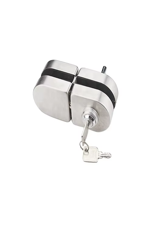 Chinese Factory 304 Stainless Steel Sliding Office Gate Portable Glass Door Lock - Oray Hardware