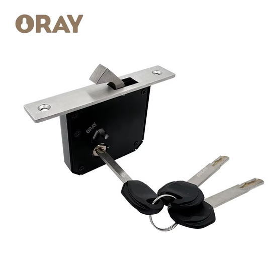 Safety Mortise Lock With Key Door Lock Rim Cylinder Juego De Cerradura De La Puerta De Aluminio Aluminum Door Lock Set - Oray Hardware