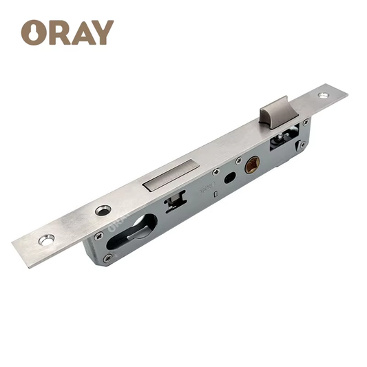 South America Anti-Theft Alloy Aluminium Lock Body 70 80 90 100 110 120mm Double Open Rim Mortise Door Lock Cylinder With Knob - Oray Hardware