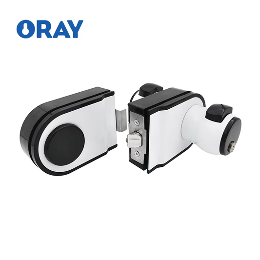 Factory Direct Price Door Lock Aluminium Doors Glass Door Lock 10~15mm Thick Tempered Aluminum Alloy Lock - Oray Hardware