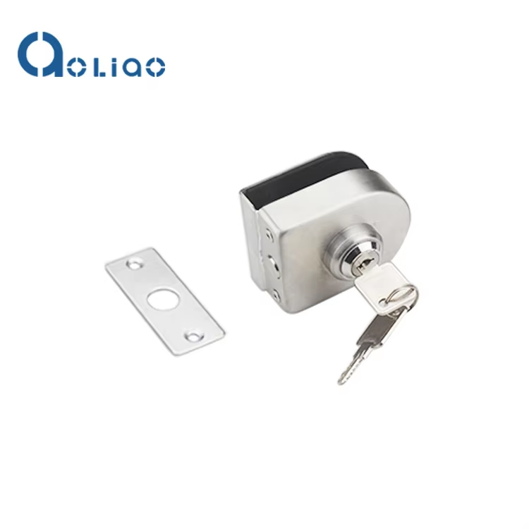 2025 Chinese Manufacture Glass Door Hardware Frameless Glass Key Door Cylinder Lock Sliding Door Lock - Oray Hardware