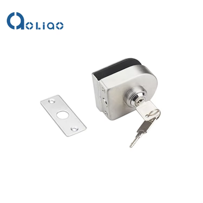 2025 Chinese Manufacture Glass Door Hardware Frameless Glass Key Door Cylinder Lock Sliding Door Lock - Oray Hardware